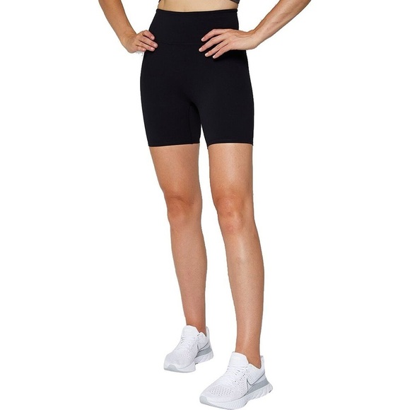 Fourlaps Pants - Fourlaps Black High-Rise Bike Shorts Size XS